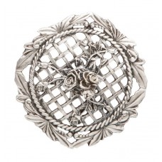 Pot Pouuri Lid Rose Toppped