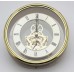 Skeleton Clock Insert Movement Gold 150mm