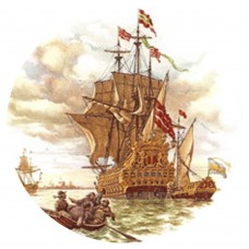 Ceramic Tile Galleon