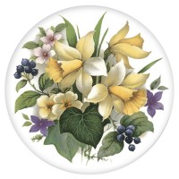 Ceramic Tile Daffodil