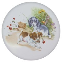 Ceramic Tile Puppies