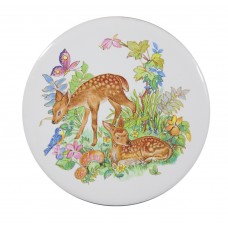 Ceramic Tile Fawns