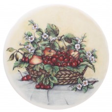 Ceramic Tile Cherry Basket