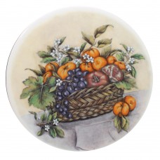 Ceramic Tile Grape Basket