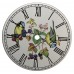 Ceramic Clock Blue Tit 