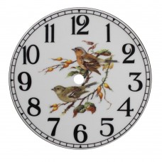 Ceramic Clock Tile Chaffinch