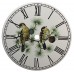 Ceramic Clock Thrush 