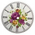 Ceramic Clock Village Rose 