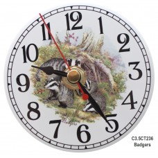 Ceramic Clock Kit Badger Arabic Face