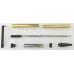 Slimline Twist Pen - Black Chrome 