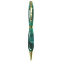 Slimline Twist Pen - Gold 