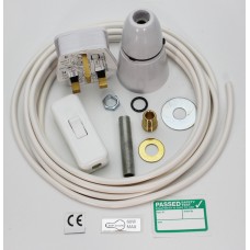 White Inline Lamp Kit