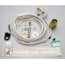 Brass Inline Lamp Kit