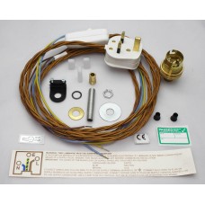 Brass Inline Lamp Kit