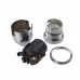 Chrome Pushbar lampholder 